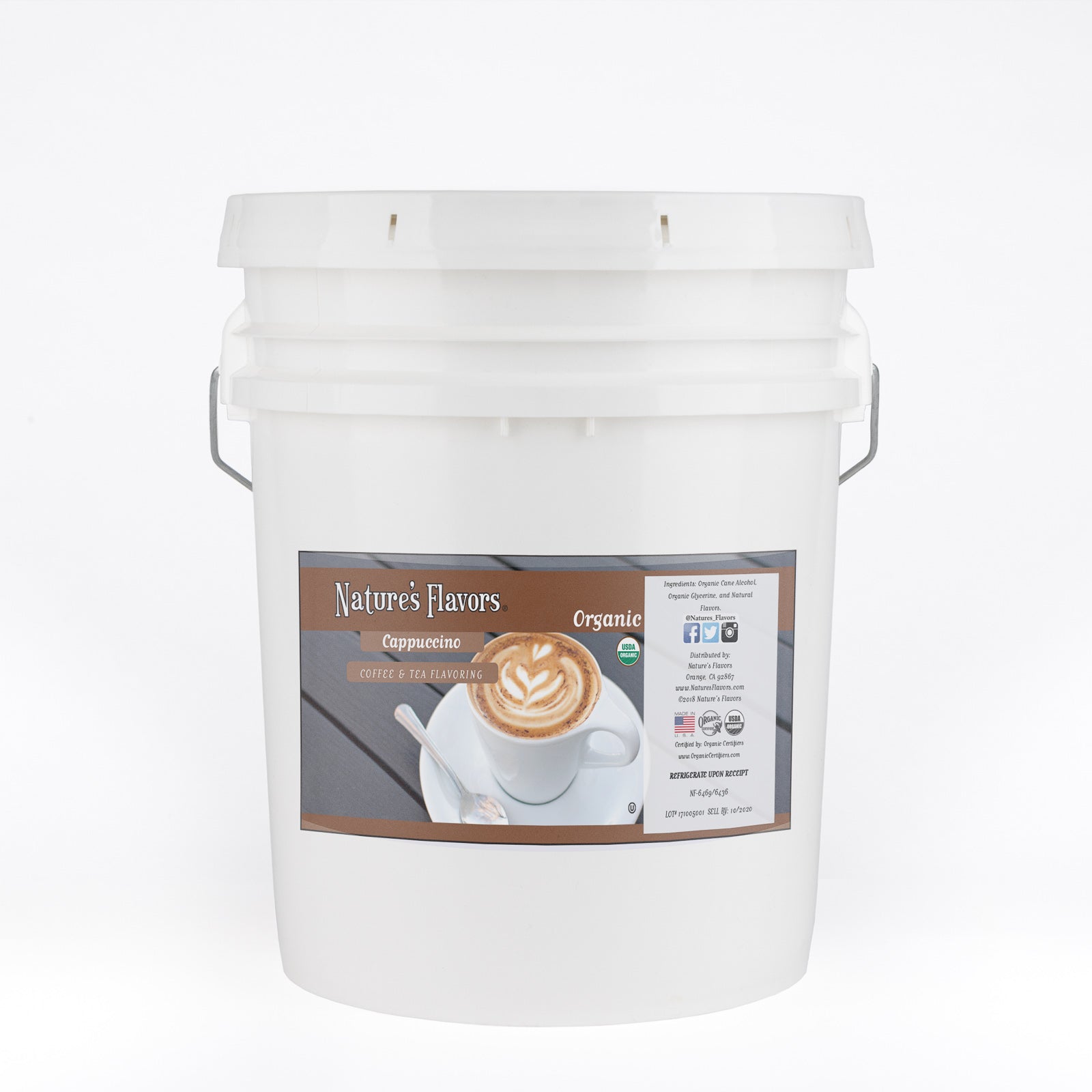 Organic Cappuccino Coffee and Tea Flavoring