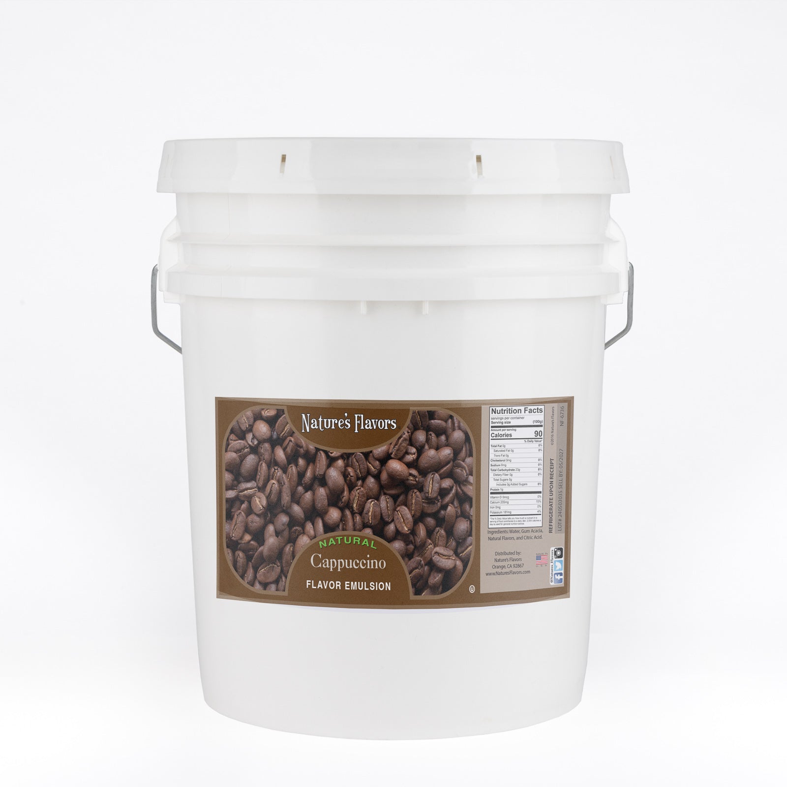 Cappuccino Flavor Emulsion for High Heat Applications