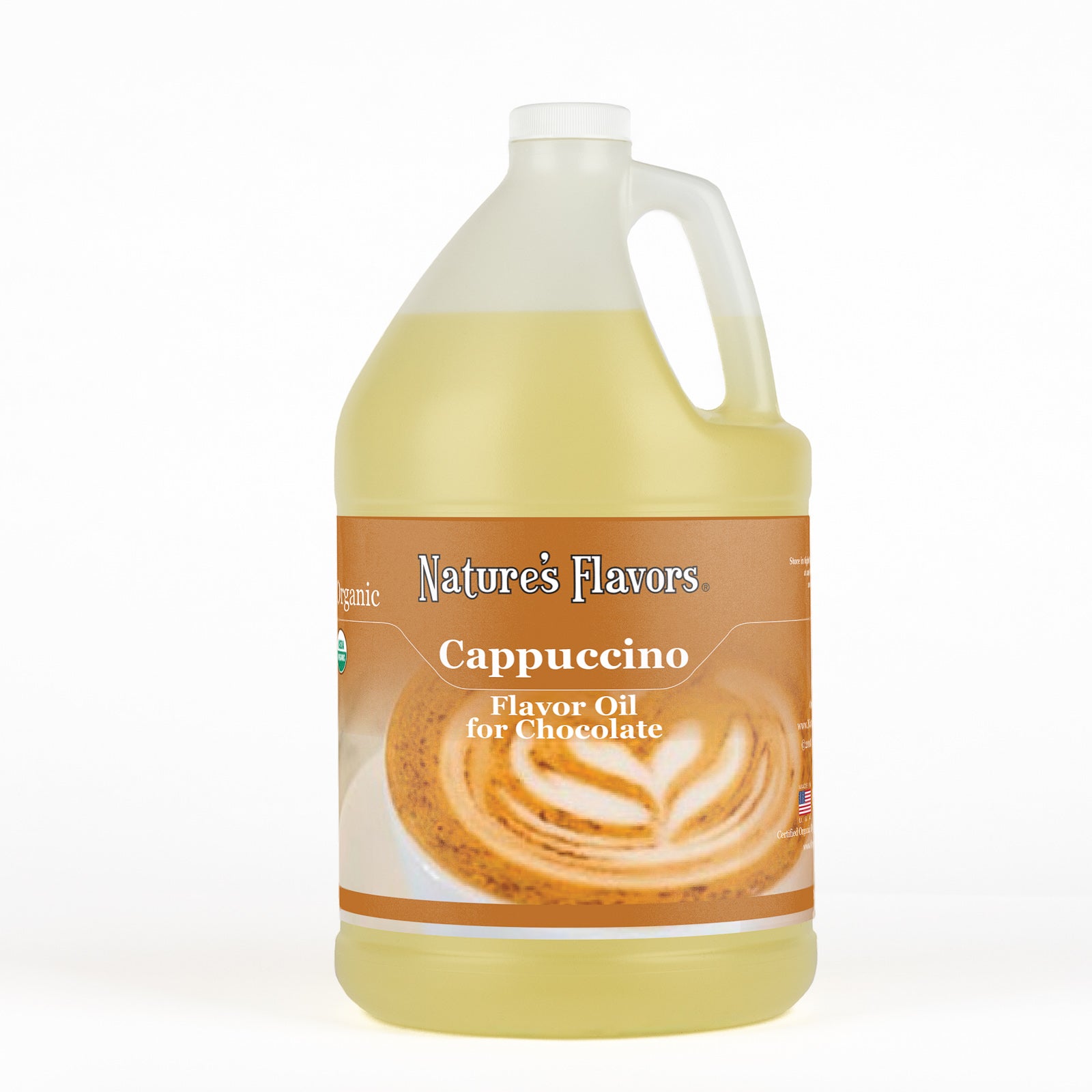 Organic Cappuccino Flavor Oil For Chocolate