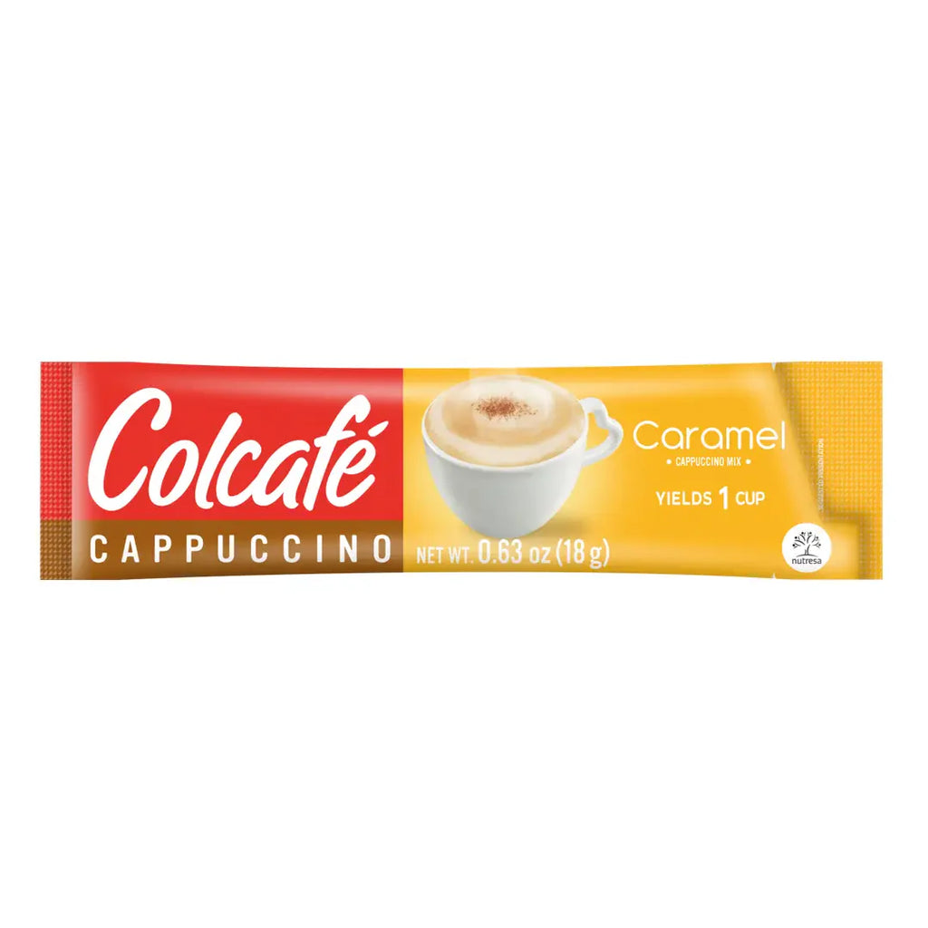 Colcafe Cappuccino Caramel Box, 6 Count, 3.8 oz