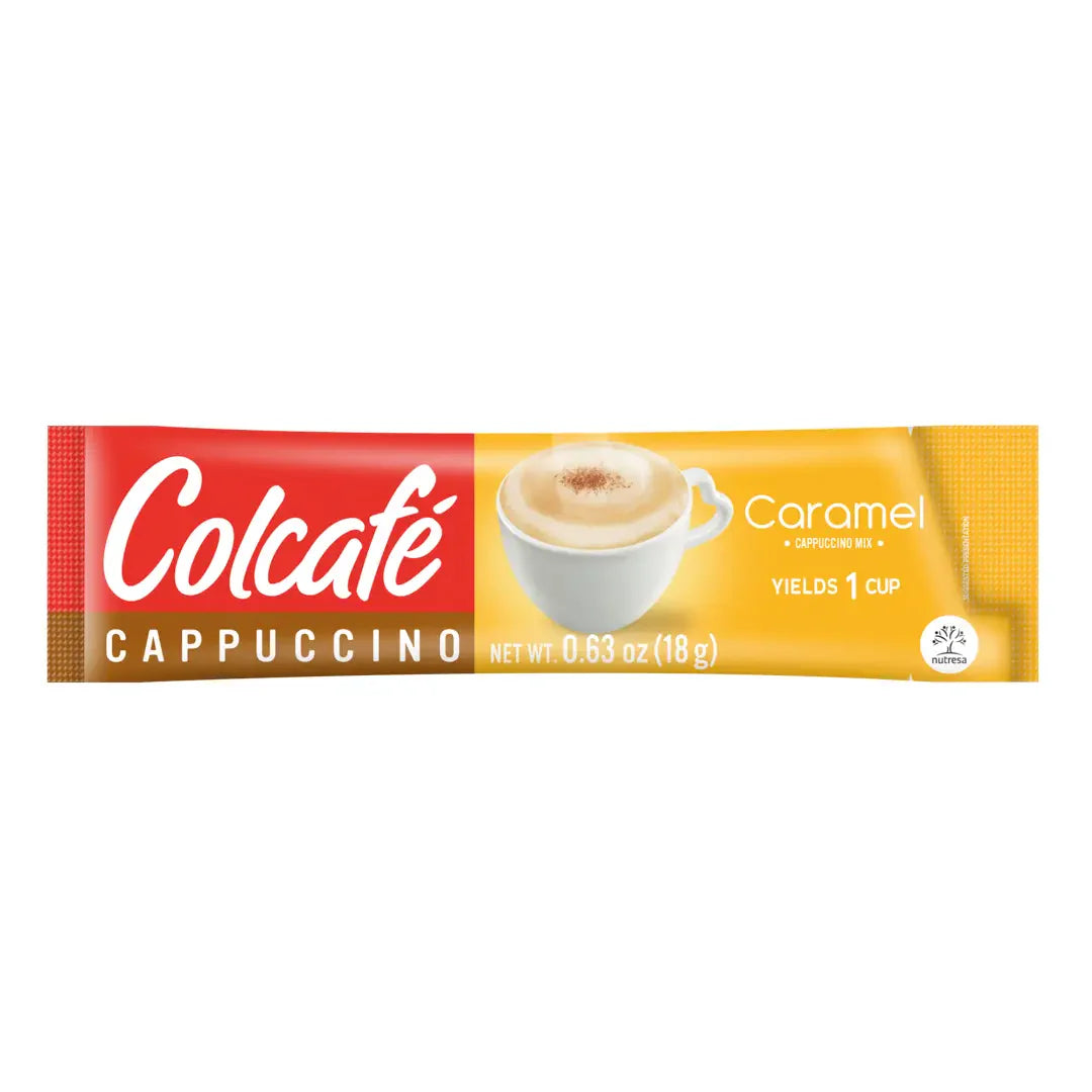 Colcafe Cappuccino Caramel Box, 6 Count, 3.8 oz