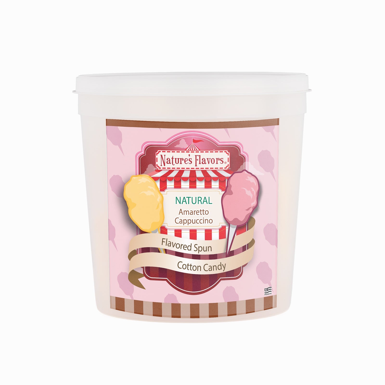 Amaretto Cappuccino Cotton Candy (Ready to Eat)