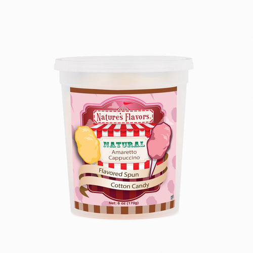 Amaretto Cappuccino Cotton Candy (Ready to Eat)