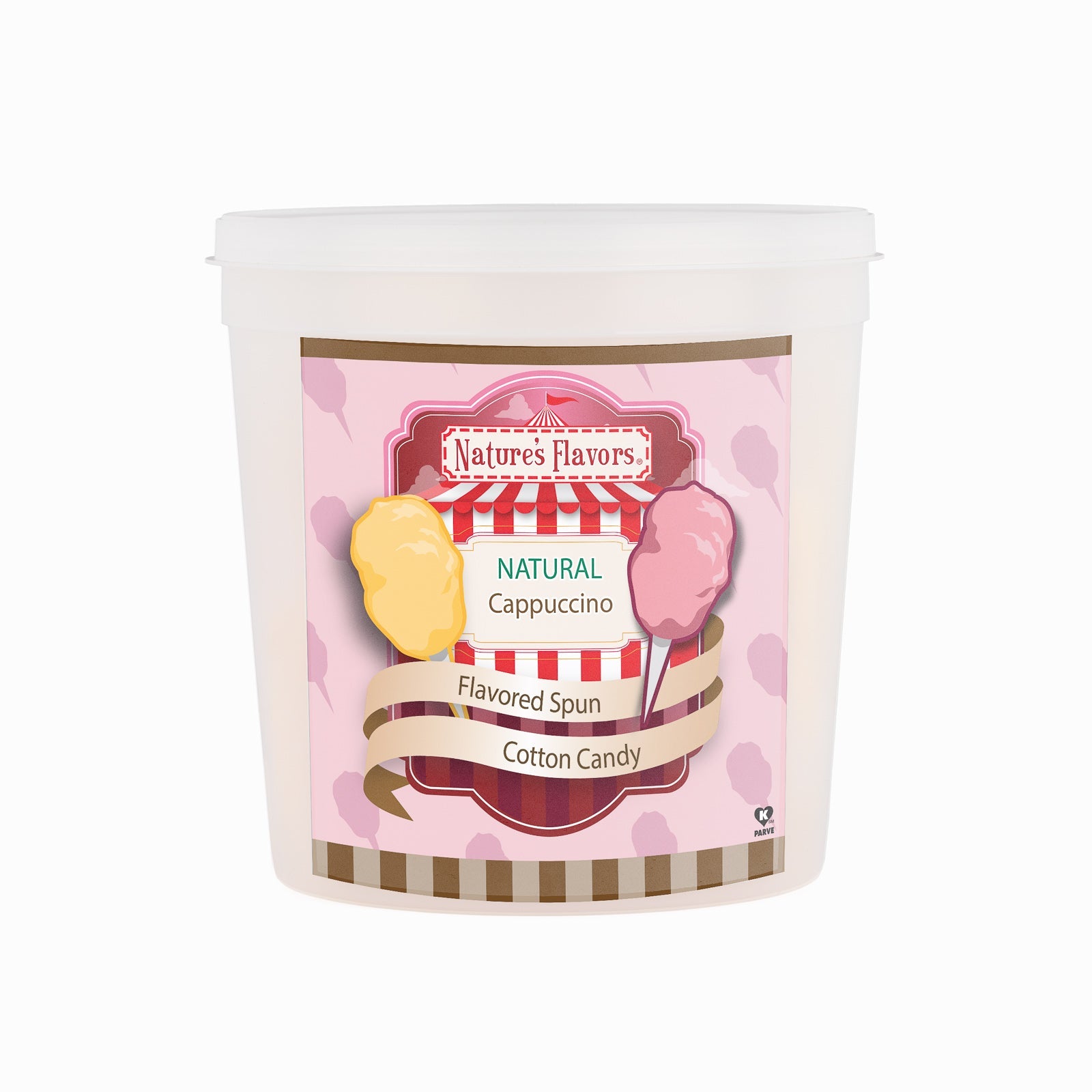 Cappuccino Cotton Candy (Ready to Eat)