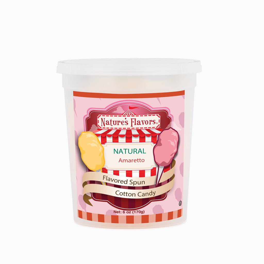 Cappuccino Amaretto Cotton Candy (Ready to Eat)