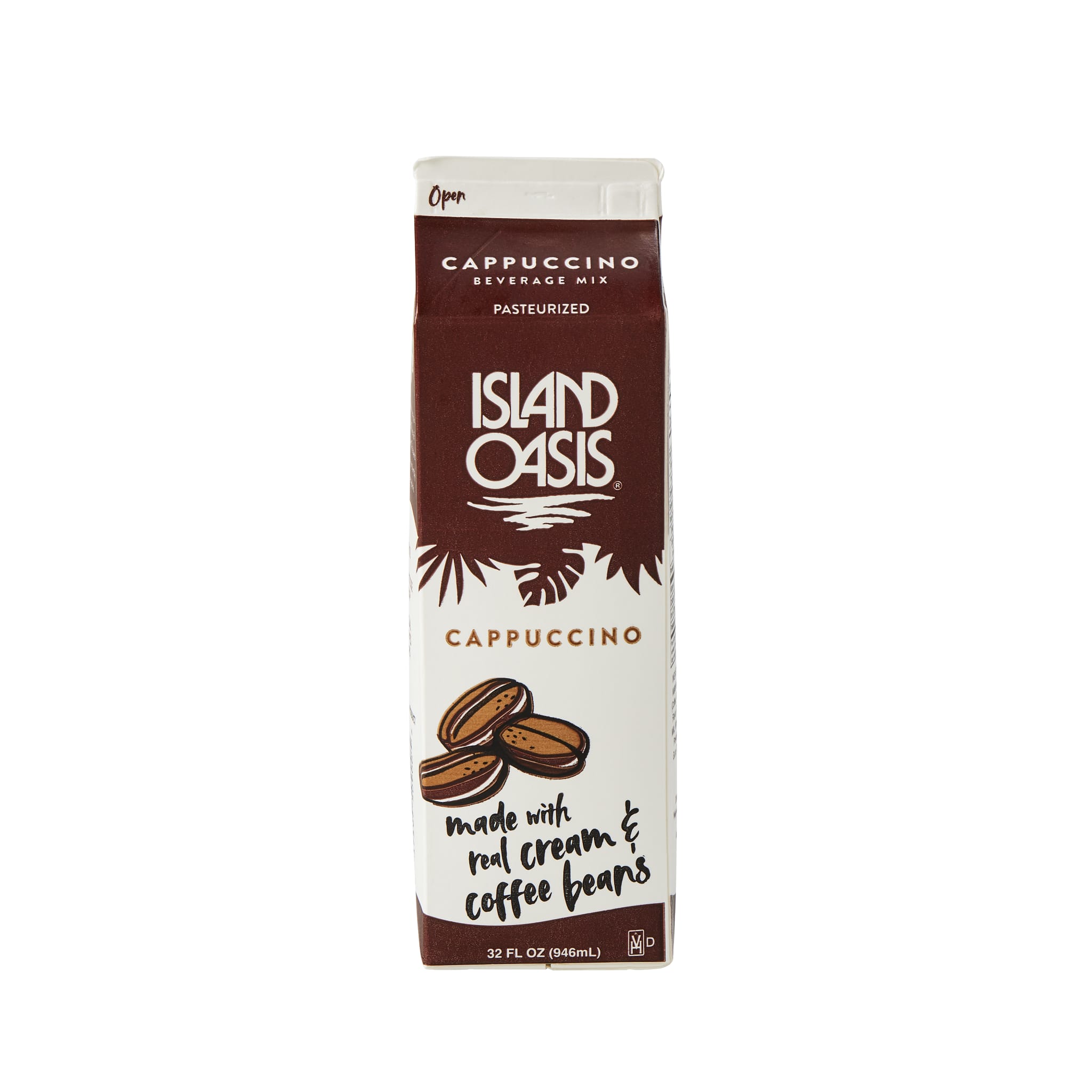 Cappuccino Frozen Beverage Mix - 12 x 32 oz